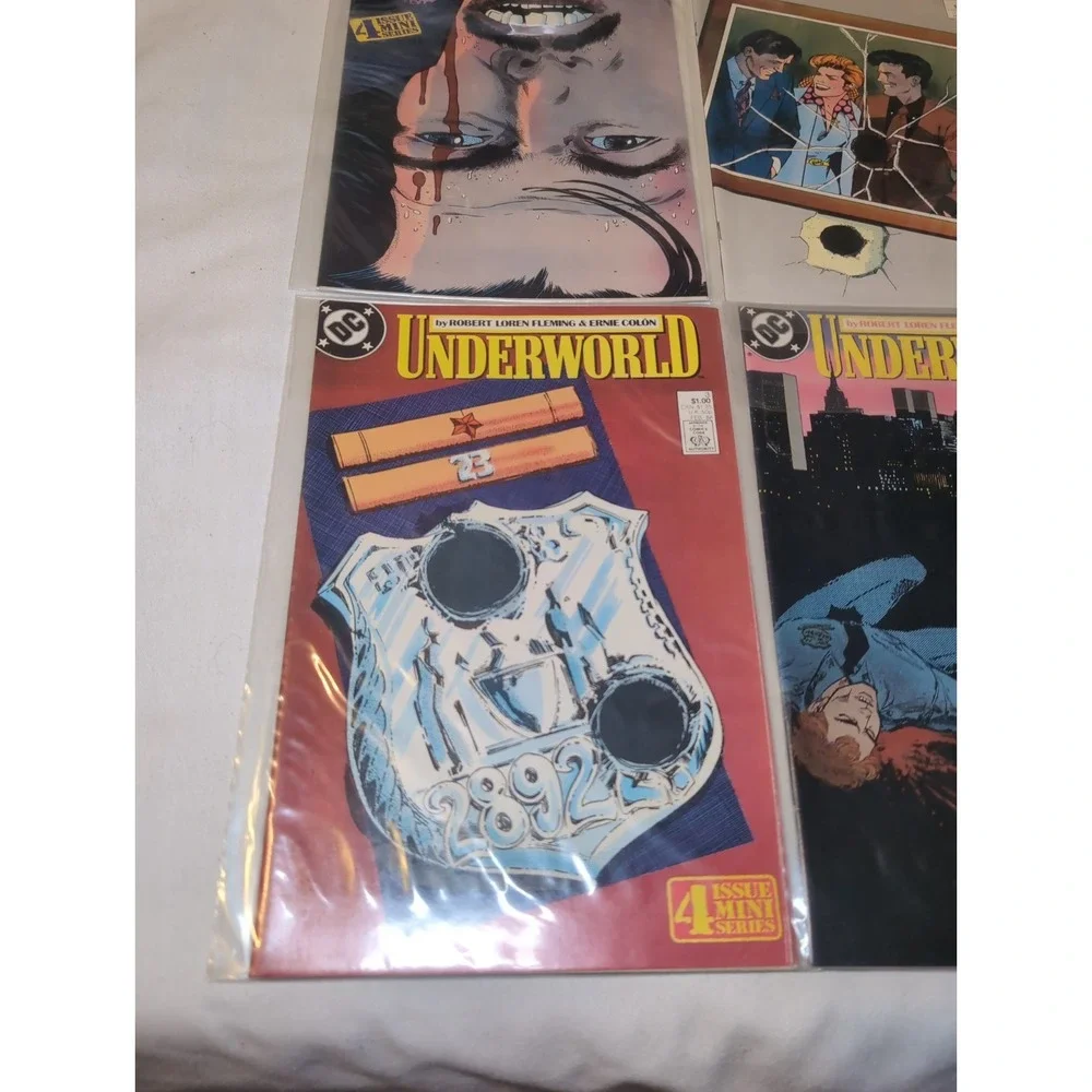 Underworld 4-Issue COMPLETE Mini Series 1-4 (1987) DC Comics + Others